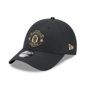 Czapka z daszkiem New Era Manchester United Black 9FORTY Adjustable Cap
