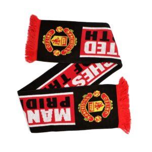 Szalik Manchester United (czarno-czerwono-biały)