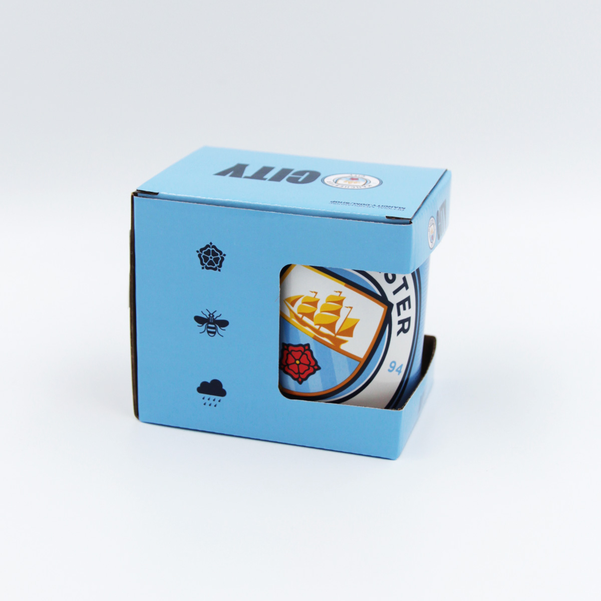 Kubek porcelanowy Manchester City (330 ml) - obrazek 3