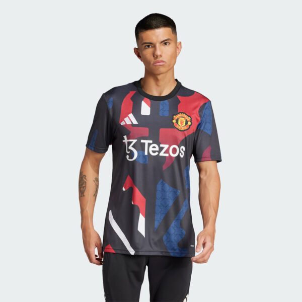 koszulka adidas manchester united 24 25 pre match jersey jd7147 1
