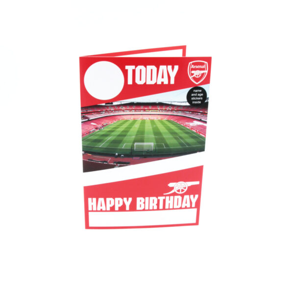 kartka urodzinowa arsenal fc personalizowana 1