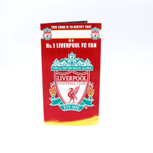 Kartka urodzinowa Liverpool FC "No.1 Fan"