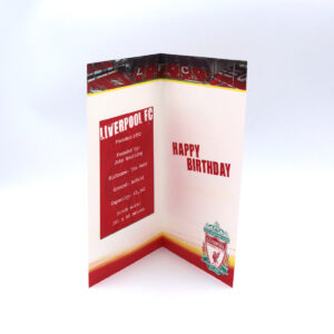 kartka urodzinowa liverpool fc fan 2