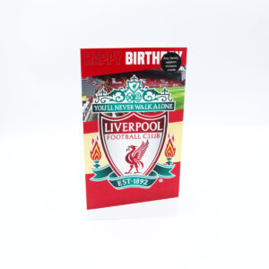 Kartka urodzinowa Liverpool FC "Naklejki"