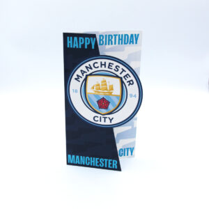 Kartka urodzinowa Manchester City "Herb"