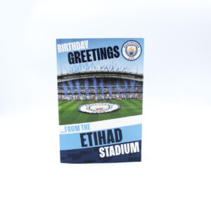 Kartka urodzinowa Manchester City "Pop-up"