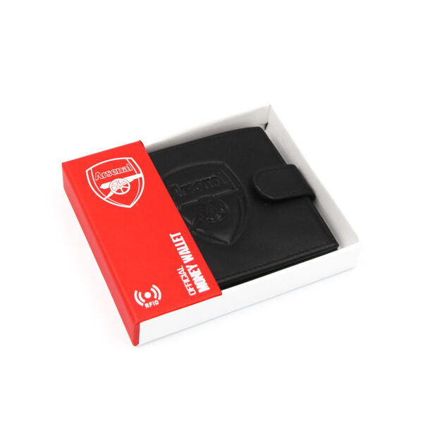 skorzany portfel arsenal fc rfid 1